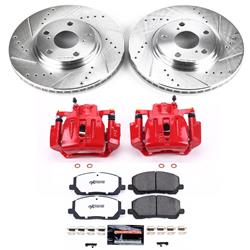 PowerStop Z36 Truck and Tow Brake Upgrade Kits with Calipers for 2001-2007 HIGHLANDER - KC1137-36