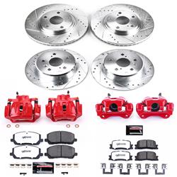 PowerStop Z36 Truck and Tow Brake Upgrade Kits with Calipers for 2001-2003 HIGHLANDER - KC1140A-36