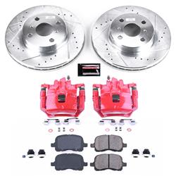 PowerStop Z23 Evolution Sport Brake Upgrade Kits with Calipers for 1998-2002 COROLLA, PRIZM - KC1152