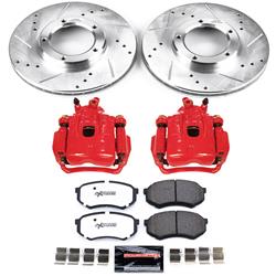 PowerStop Z36 Truck and Tow Brake Upgrade Kits with Calipers for 1995-2004 TACOMA - KC1232-36