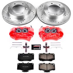 PowerStop Z23 Evolution Sport Brake Upgrade Kits with Calipers for 1995-2002 4RUNNER - KC1233