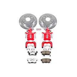 PowerStop Z26 Street Warrior Brake Upgrade Kits with Calipers for 1998-2002 ACCORD - KC1244-26