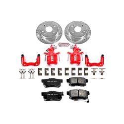PowerStop Z23 Evolution Sport Brake Upgrade Kits with Calipers for 1998-2002 ACCORD - KC1244