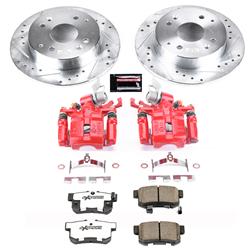 PowerStop Z26 Street Warrior Brake Upgrade Kits with Calipers for 1998-2002 ACCORD - KC1244B-26