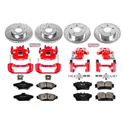 PowerStop Z23 Evolution Sport Brake Upgrade Kits with Calipers for 1994-1998 MUSTANG - KC1300