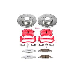 PowerStop Z26 Street Warrior Brake Upgrade Kits with Calipers for 2003-2004 MUSTANG - KC1301A-26