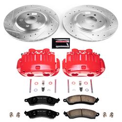 PowerStop Z23 Evolution Sport Brake Upgrade Kits with Calipers for 1994-1998 MUSTANG - KC1304D