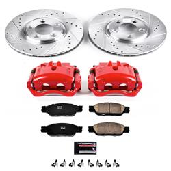 PowerStop Z23 Evolution Sport Brake Upgrade Kits with Calipers for 2003-2004 S-TYPE - KC1353