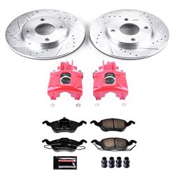 PowerStop Z23 Evolution Sport Brake Upgrade Kits with Calipers for 2000-2004 FOCUS - KC1358
