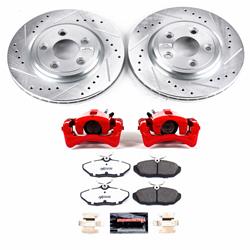PowerStop Z26 Street Warrior Brake Upgrade Kits with Calipers for 2000-2002 S-TYPE - KC1360-26