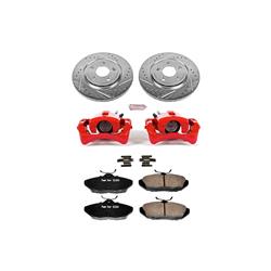 PowerStop Z23 Evolution Sport Brake Upgrade Kits with Calipers for 2000-2002 S-TYPE - KC1360