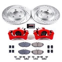 PowerStop Z23 Evolution Sport Brake Upgrade Kits with Calipers for 2000-2002 LS, 2002-2005 THUNDERBIRD - KC1361