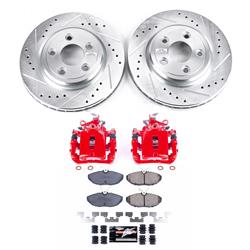PowerStop Z23 Evolution Sport Brake Upgrade Kits with Calipers for 2003-2006 LS - KC1361A