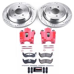 PowerStop Z23 Evolution Sport Brake Upgrade Kits with Calipers for 2003-2011 CROWN VICTORIA, GRAND MARQUIS, 2003-2004 MARAUDER - KC1368