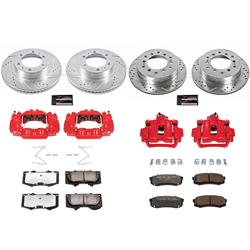 PowerStop Z36 Truck and Tow Brake Upgrade Kits with Calipers for 2003-2009 4RUNNER, 2007-2009 FJ CRUISER - KC138-36