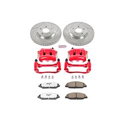 PowerStop Z26 Street Warrior Brake Upgrade Kits with Calipers for 2005-2010 MUSTANG - KC1380-26