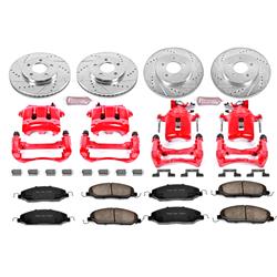 PowerStop Z23 Evolution Sport Brake Upgrade Kits with Calipers for 2005-2010 MUSTANG - KC1383