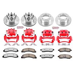 PowerStop Z36 Truck and Tow Brake Upgrade Kits with Calipers for 2003-2004 F-350 SUPER DUTY, F-250 SUPER DUTY, 2003-2005 EXCURSION - KC1393-36