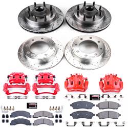 PowerStop Z23 Evolution Sport Brake Upgrade Kits with Calipers for 2003-2004 F-350 SUPER DUTY, F-250 SUPER DUTY, 2003-2005 EXCURSION - KC1393