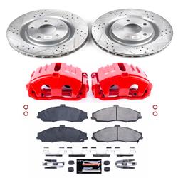 PowerStop Z23 Evolution Sport Brake Upgrade Kits with Calipers for 2005-2013 CORVETTE - KC1417B