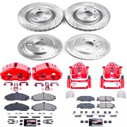 PowerStop Z23 Evolution Sport Brake Upgrade Kits with Calipers for 2005-2013 CORVETTE - KC1418B