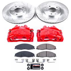 PowerStop Z23 Evolution Sport Brake Upgrade Kits with Calipers for 2003-2007 CTS - KC1419
