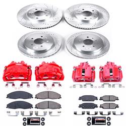 PowerStop Z23 Evolution Sport Brake Upgrade Kits with Calipers for 2003-2007 CTS - KC1420