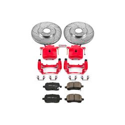 PowerStop Z23 Evolution Sport Brake Upgrade Kits with Calipers for 2007-2010 SKY, 2006-2009 SOLSTICE - KC1433