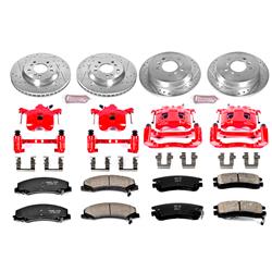 PowerStop Z23 Evolution Sport Brake Upgrade Kits with Calipers for 2006-2010 IMPALA, 2006-2007 MONTE CARLO - KC1438