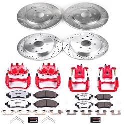 PowerStop Z36 Truck and Tow Brake Upgrade Kits with Calipers for 2005-2012 PATHFINDER - KC144-36
