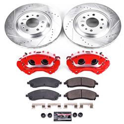 PowerStop Z23 Evolution Sport Brake Upgrade Kits with Calipers for 2004-2009 SRX - KC1449