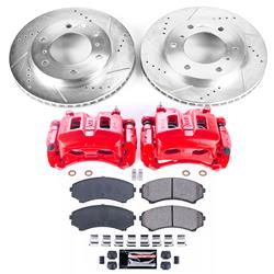 PowerStop Z23 Evolution Sport Brake Upgrade Kits with Calipers for 2001-2006 MONTERO - KC148