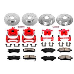 PowerStop Z23 Evolution Sport Brake Upgrade Kits with Calipers for 2000-2005 IMPALA, MONTE CARLO, 1998-1999 INTRIGUE - KC1544