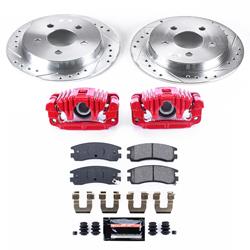 PowerStop Z23 Evolution Sport Brake Upgrade Kits with Calipers for 1999-2004 ALERO, 1999-2005 GRAND AM - KC1558A