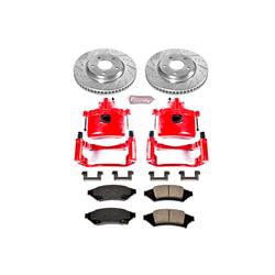 PowerStop Z23 Evolution Sport Brake Upgrade Kits with Calipers for 2004 GRAND PRIX - KC1586A