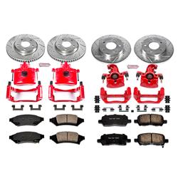PowerStop Z23 Evolution Sport Brake Upgrade Kits with Calipers for 2004 GRAND PRIX - KC1587A