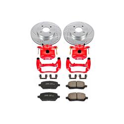 PowerStop Z23 Evolution Sport Brake Upgrade Kits with Calipers for 2005-2010 COBALT, 2007-2009 G5, 2003-2007 ION - KC1604
