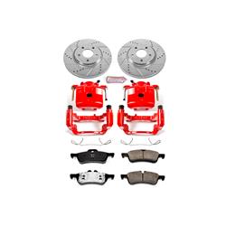 PowerStop Z23 Evolution Sport Brake Upgrade Kits with Calipers for 2007 COBALT, 2008 G5 - KC1614
