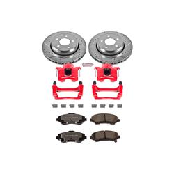 PowerStop Z36 Truck and Tow Brake Upgrade Kits with Calipers for 2008-2012 LIBERTY, 2007-2011 NITRO - KC1631-36