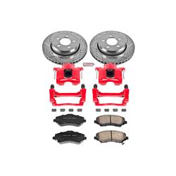 PowerStop Z23 Evolution Sport Brake Upgrade Kits with Calipers for 2008-2012 LIBERTY, 2007-2011 NITRO - KC1631