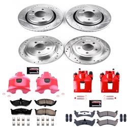 PowerStop Z23 Evolution Sport Brake Upgrade Kits with Calipers for 1999-2002 300M, 2001 LHS - KC1700