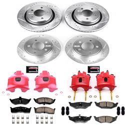 PowerStop Z23 Evolution Sport Brake Upgrade Kits with Calipers for 1999-2002 300M, 2001 LHS - KC1701