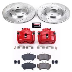 PowerStop Z23 Evolution Sport Brake Upgrade Kits with Calipers for 2001-2010 PT CRUISER - KC1704A
