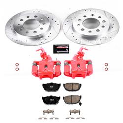 PowerStop Z23 Evolution Sport Brake Upgrade Kits with Calipers for 2003 TIBURON - KC170
