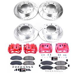 PowerStop Z23 Evolution Sport Brake Upgrade Kits with Calipers for 2005-2007 F-250 SUPER DUTY, F-350 SUPER DUTY - KC1782