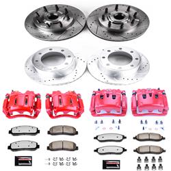 PowerStop Z36 Truck and Tow Brake Upgrade Kits with Calipers for 2005-2007 F-250 SUPER DUTY, F-350 SUPER DUTY - KC1797-36