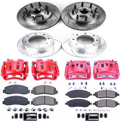 Power Stop Z23 Evolution Sport Brake Upgrade Kits with Calipers KC1797