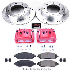 PowerStop Z23 Evolution Sport Brake Upgrade Kits with Calipers for 2005-2007 F-250 SUPER DUTY, F-350 SUPER DUTY - KC1799