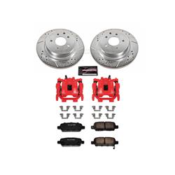 PowerStop Z23 Evolution Sport Brake Upgrade Kits with Calipers for 2009-2014 MAXIMA - KC179C