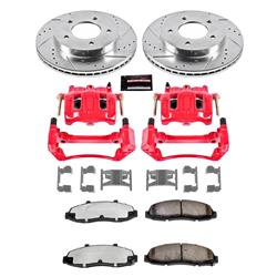 PowerStop Z36 Truck and Tow Brake Upgrade Kits with Calipers for 1997-2000 F-150 - KC1866-36